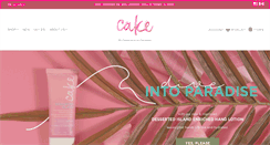 Desktop Screenshot of cakebeauty.com